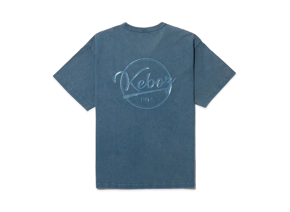 KEBOZ Garment BB Logo S/S Tee "Royal Navy"
