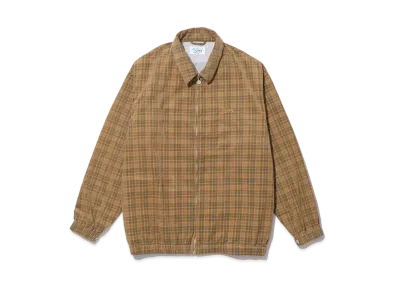 KEBOZ Summer Corduroy Check Jacket "Yellow"