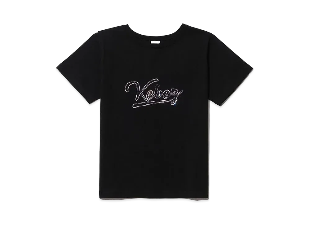 KEBOZ Icon Rhinestone S/S Tee "Black"