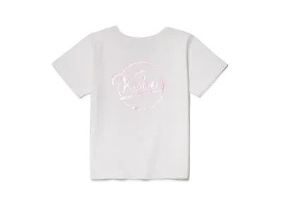 KEBOZ Metallic BB Logo S/S Tee "White"