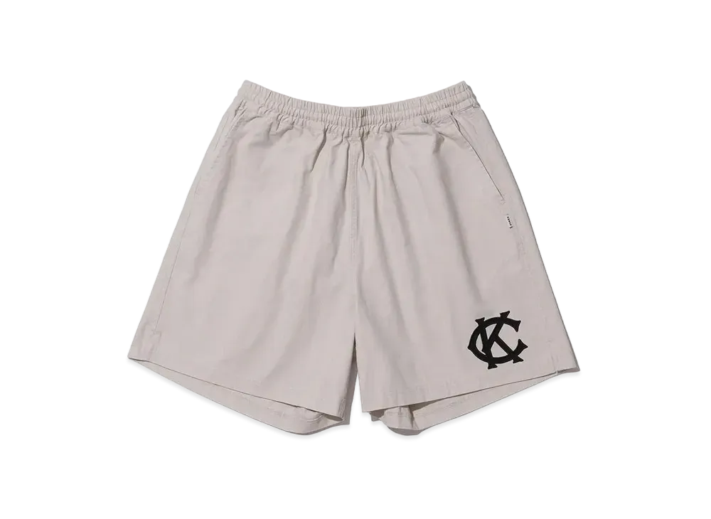 KEBOZ x CALEE Baseball Shorts "Ivory"