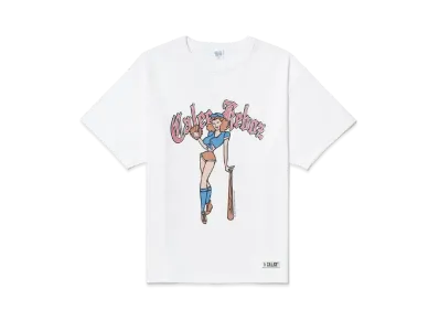 KEBOZ x CALEE Pinup Girl S/S Tee "White"