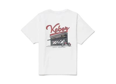 KEBOZ x CALEE Store Logo S/S Tee "White"