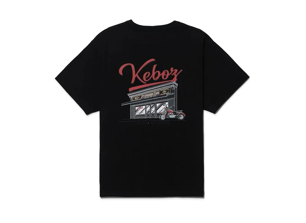KEBOZ x CALEE Store Logo S/S Tee "Black"