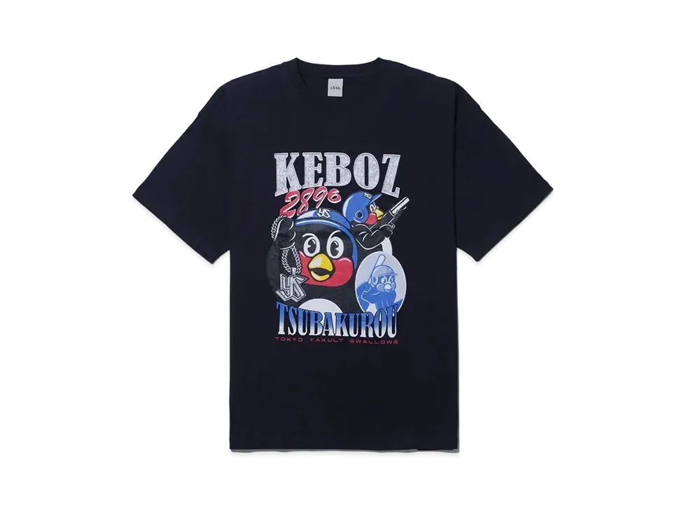 KEBOZ x 2896 01 S/S Tee "Navy"
