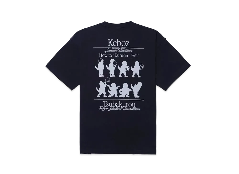 KEBOZ x 2896 02 S/S Tee "Navy"