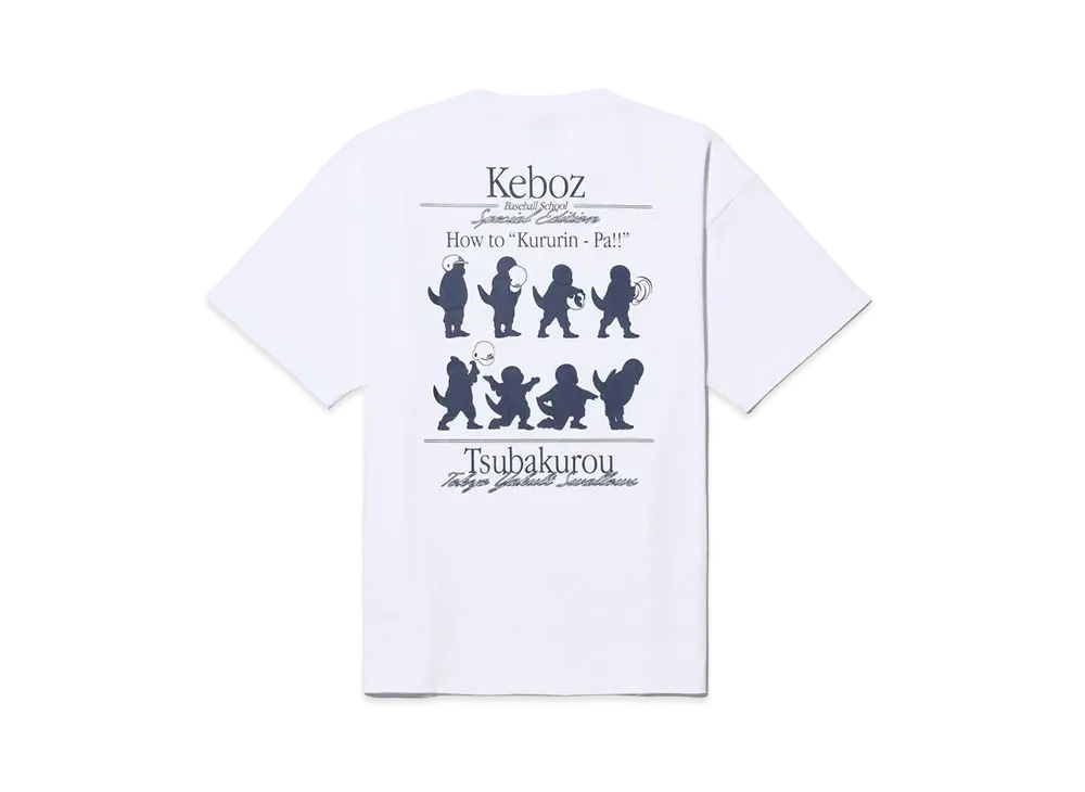 KEBOZ x 2896 02 S/S Tee "White"