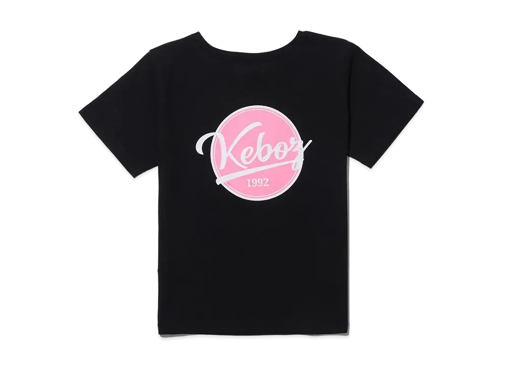 KEBOZ BB Logo S/S Tee "Black"
