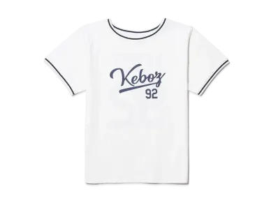 KEBOZ B92 Rib S/S Tee "White"