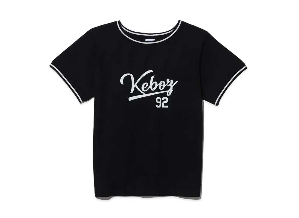 KEBOZ B92 Rib S/S Tee "Black"