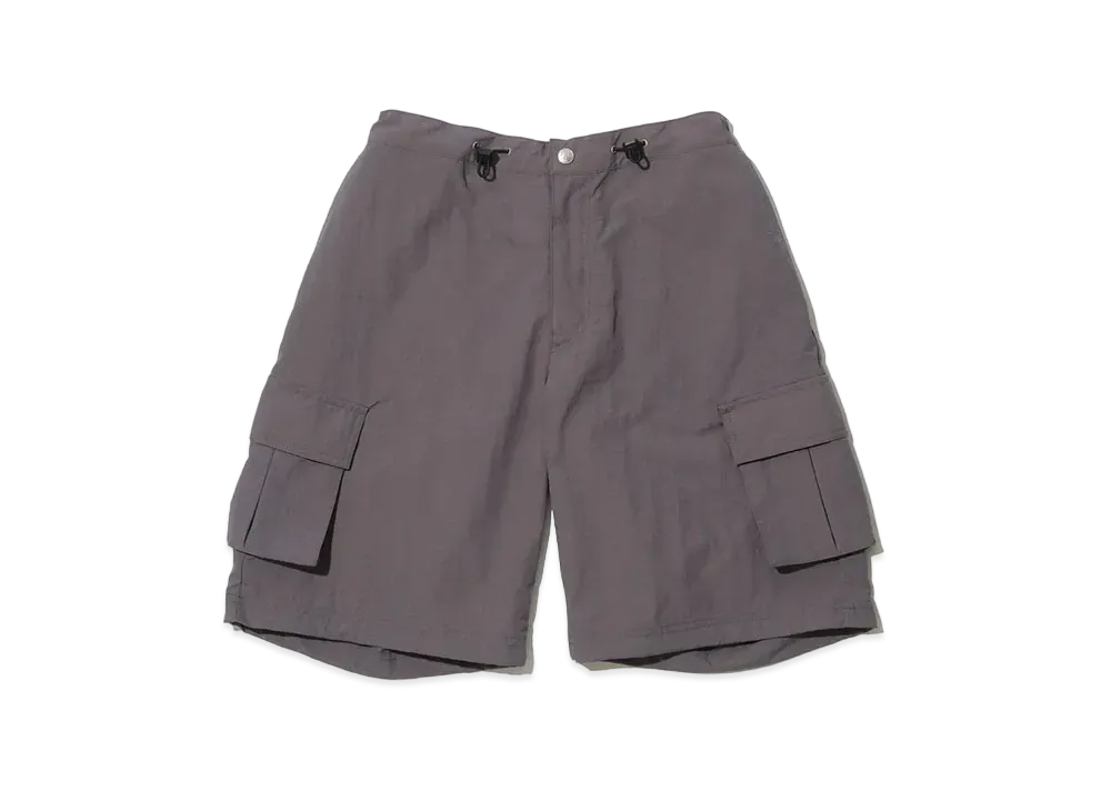 KEBOZ Nylon Cargo Shorts "Charcoal Gray"