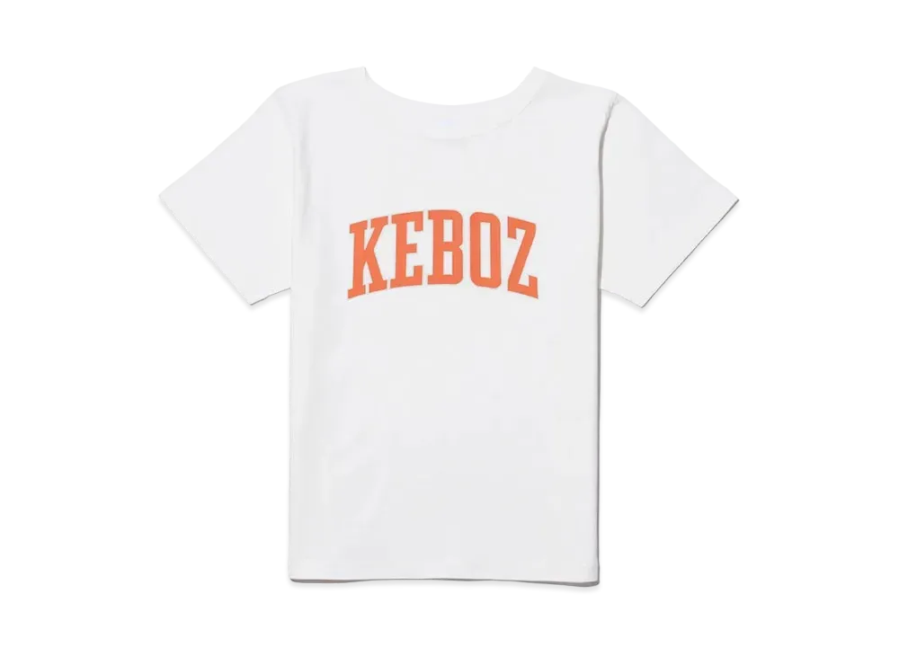 KEBOZ UC Logo S/S Tee "White"