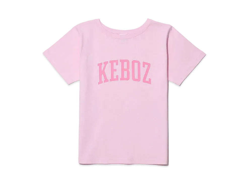 KEBOZ UC Logo S/S Tee "Pink"