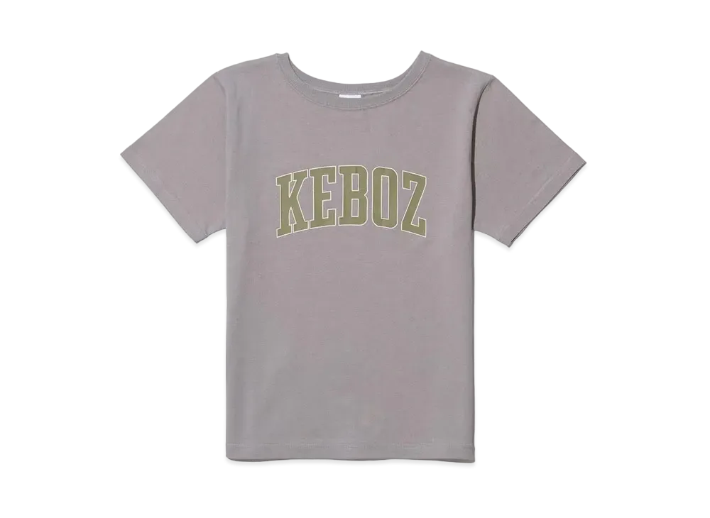 KEBOZ UC Logo S/S Tee "Gray"