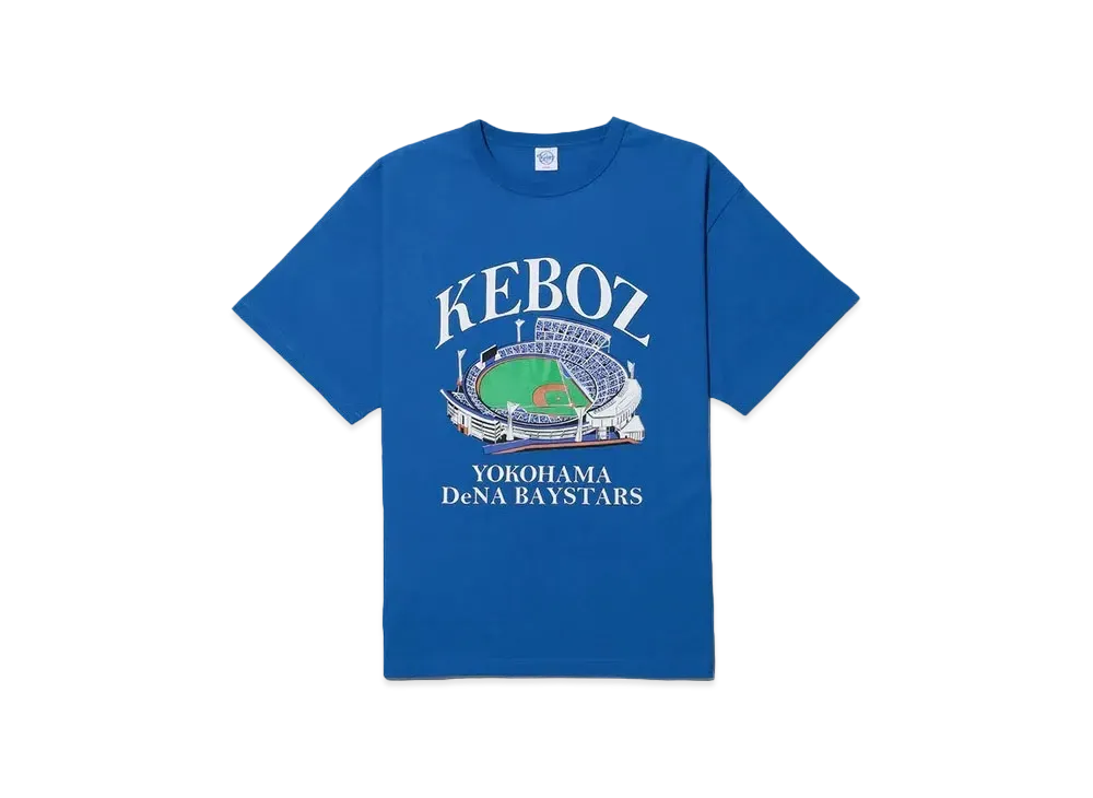 KEBOZ x BAYSTARS YS S/S Tee "Cerulean"