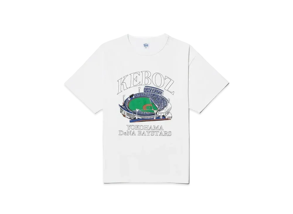 KEBOZ x BAYSTARS YS S/S Tee "White"