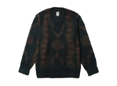 KEBOZ x South2 West8 Loose Fit Sweater "Brown"