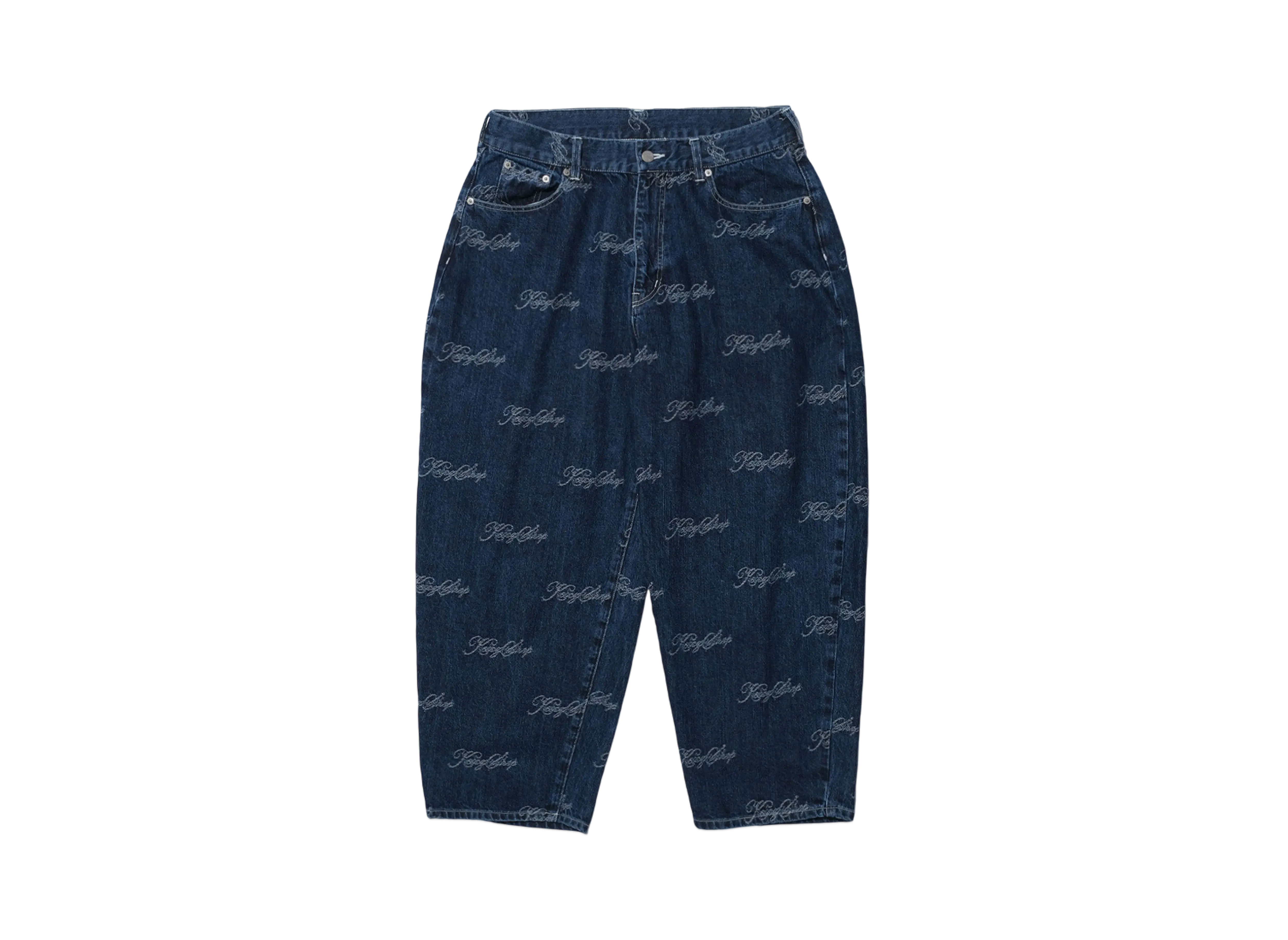 KEBOZ Dac Baggy Denim Pants "L.Blue"