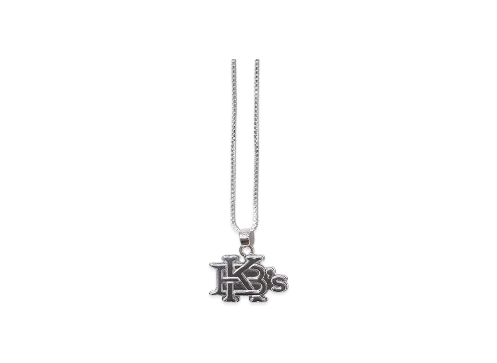 KEBOZ Efg Logo Necklace "Silver"