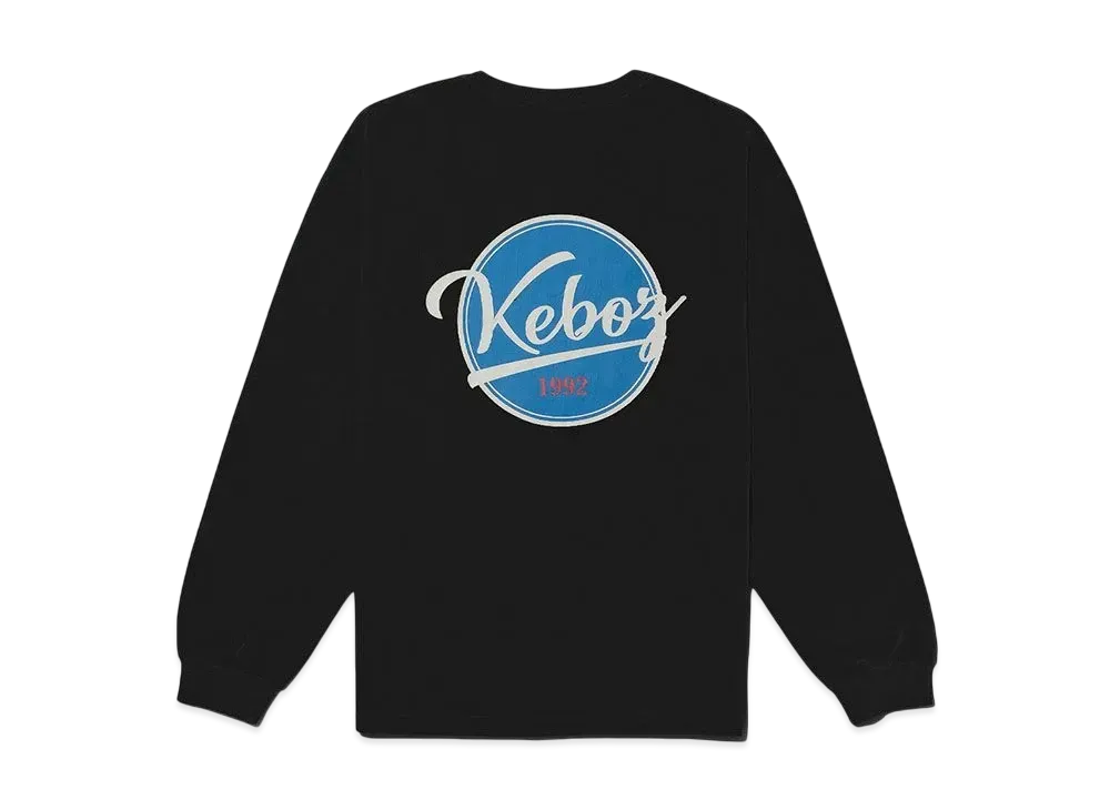 KEBOZ Bb Logo L/S Tee "Black"
