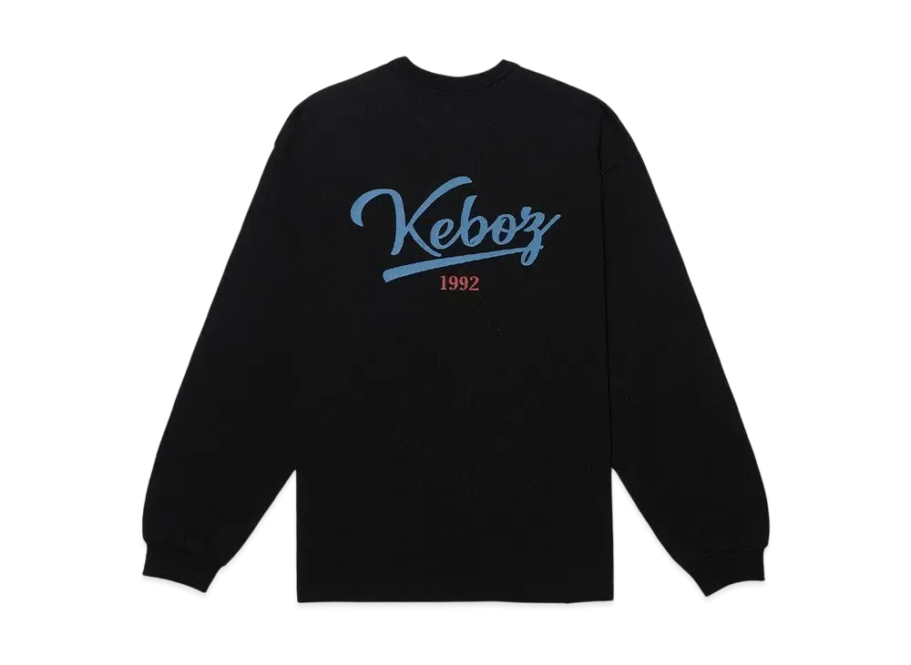 KEBOZ Icon Logo L/S Tee "Black"