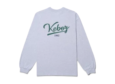 KEBOZ Icon Logo L/S Tee "Gray"