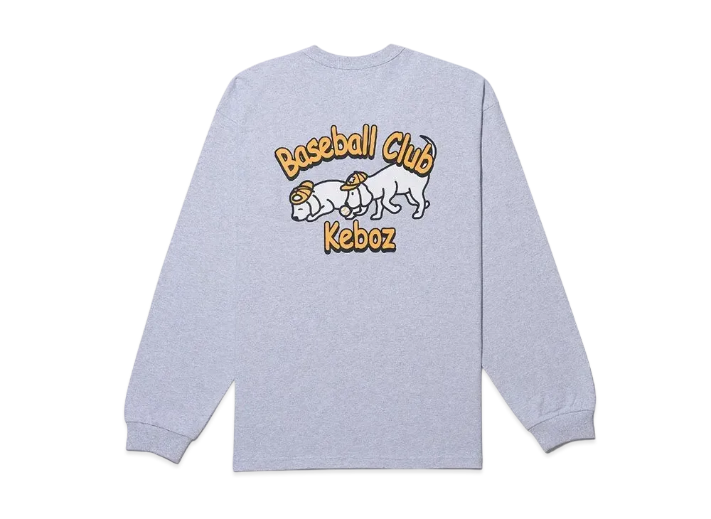 KEBOZ Bdr2 L/S Tee "Gray"