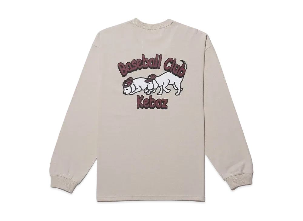 KEBOZ Bdr2 L/S Tee "Cream"
