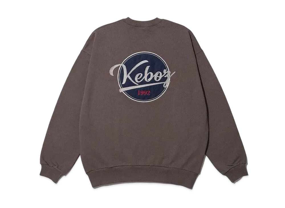KEBOZ Bb Logo Sweat Crewneck "Walnut"
