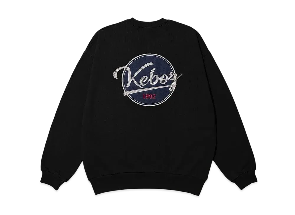 KEBOZ Bb Logo Sweat Crewneck "Black"