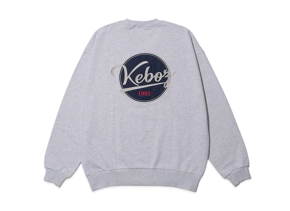 KEBOZ Bb Logo Sweat Crewneck "Gray"
