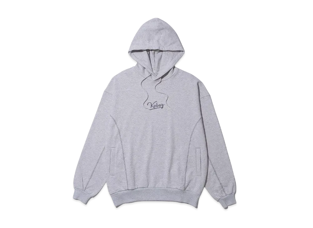 KEBOZ Ball Stitch Sweat Hoodie "Gray"