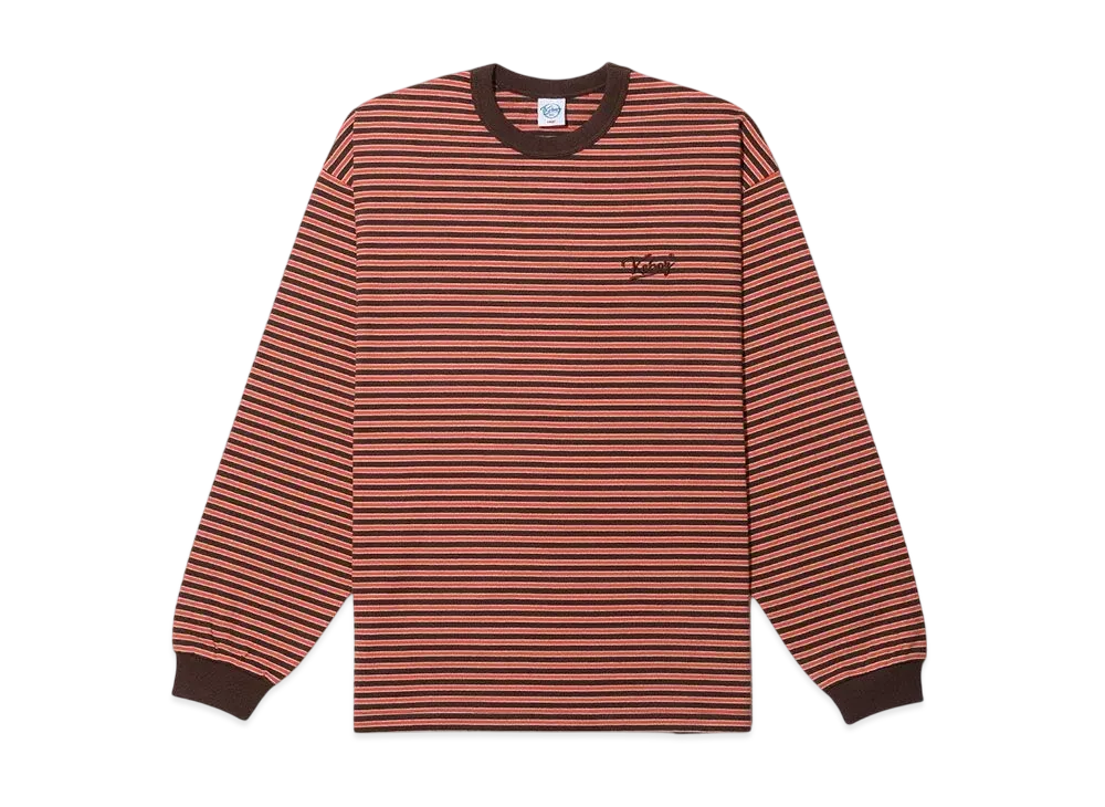 KEBOZ Border L/S Tee "Khaki"