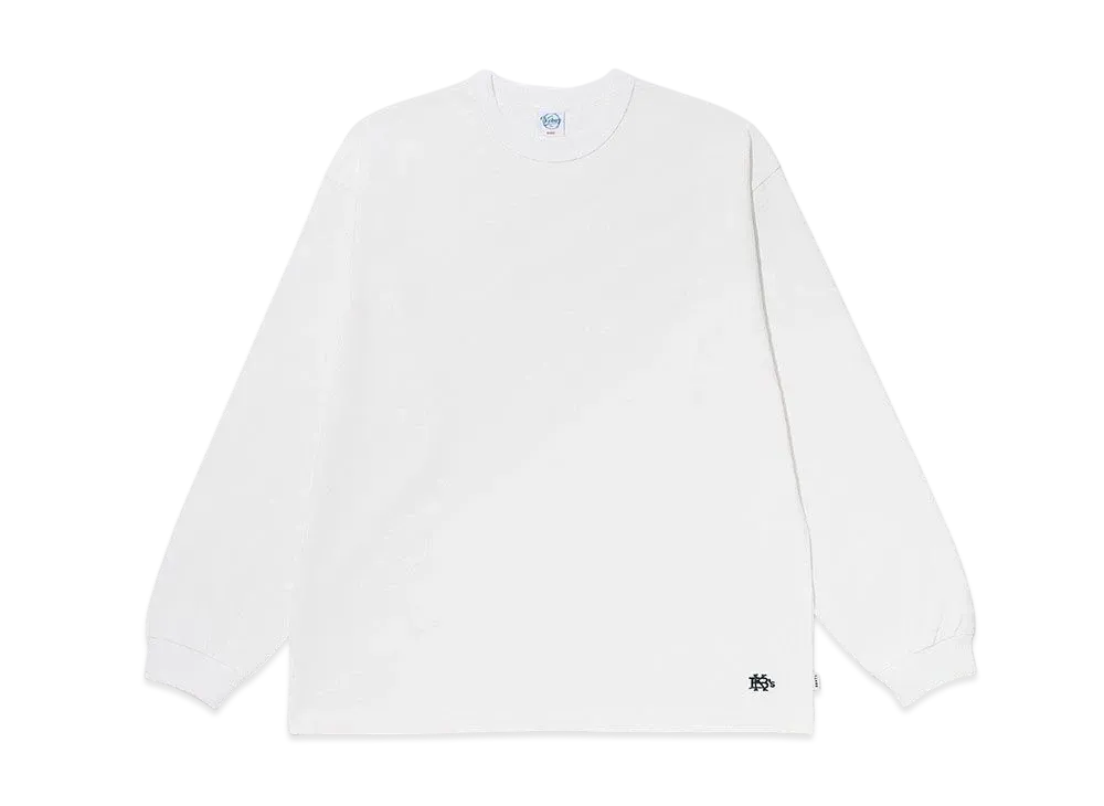 KEBOZ Small Efg L/S Tee "White"