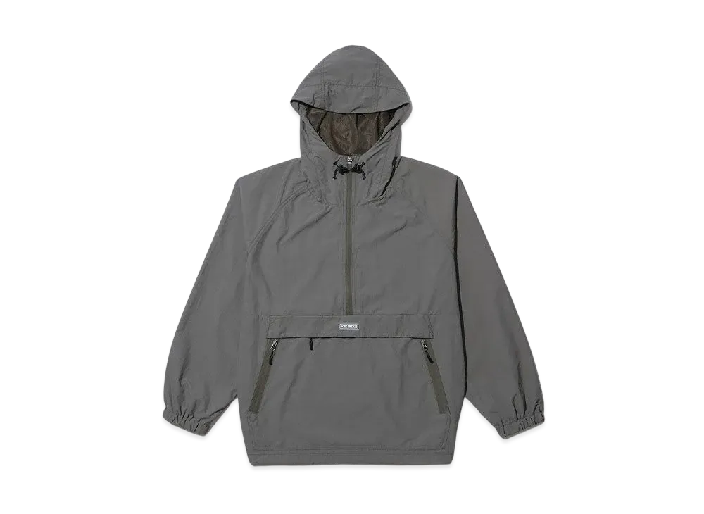 KEBOZ Supplex Nylon Anorak Parka "Sagegray"