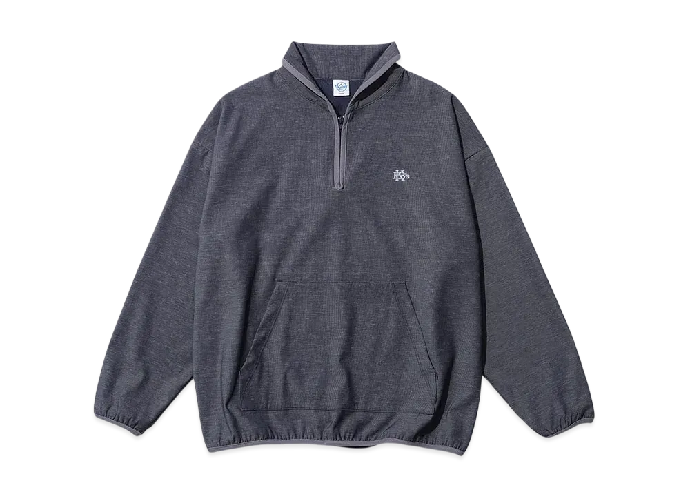 KEBOZ Half Zip Piping Light Jacket "Navy"