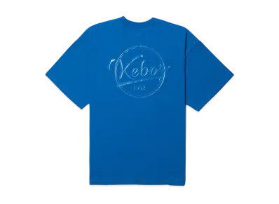 KEBOZ Gel Bb Logo S/S Tee "Cerulean"