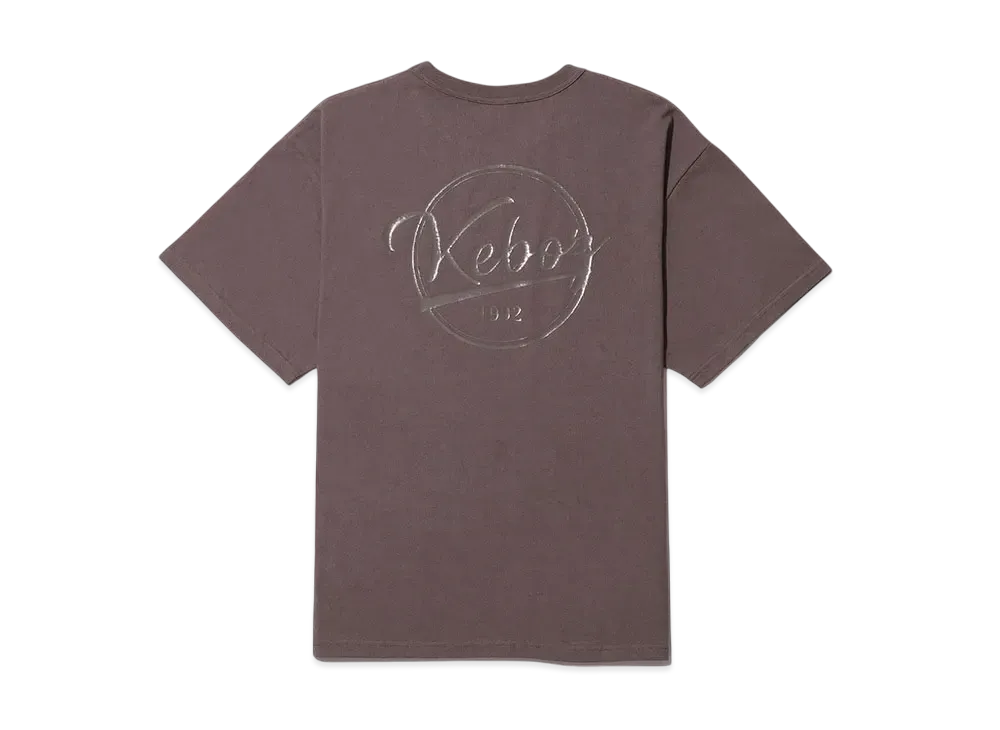 KEBOZ Gel Bb Logo S/S Tee "Walnut"