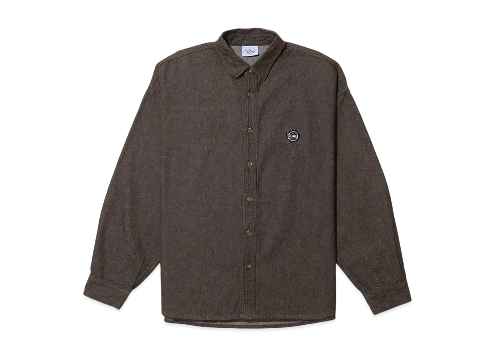 KEBOZ Denim Shirt "Olive"