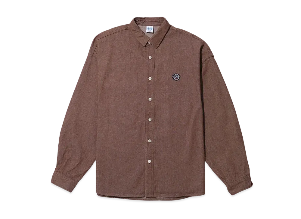KEBOZ Denim Shirt "Brown"