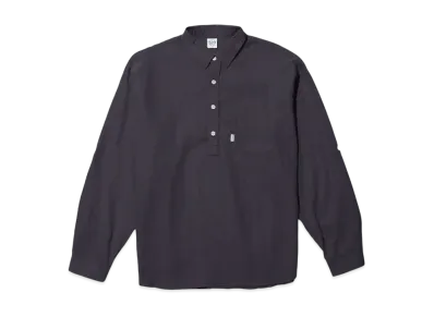 KEBOZ Poplin Pullover Shirt "Charcorl"