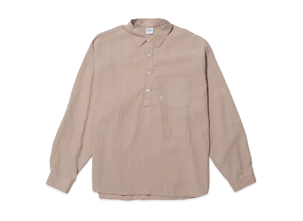 KEBOZ Poplin Pullover Shirt "Beige"