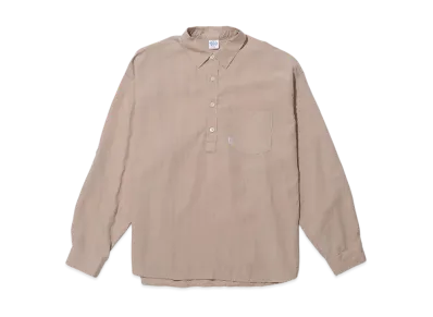 KEBOZ Poplin Pullover Shirt "Beige"