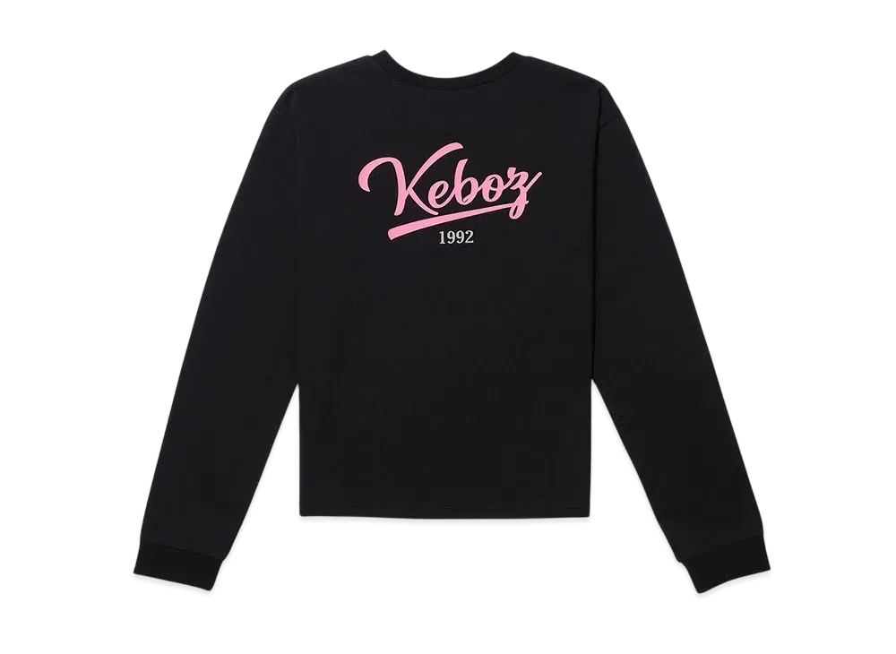 KEBOZ W Icon Logo L/S Tee "Black"