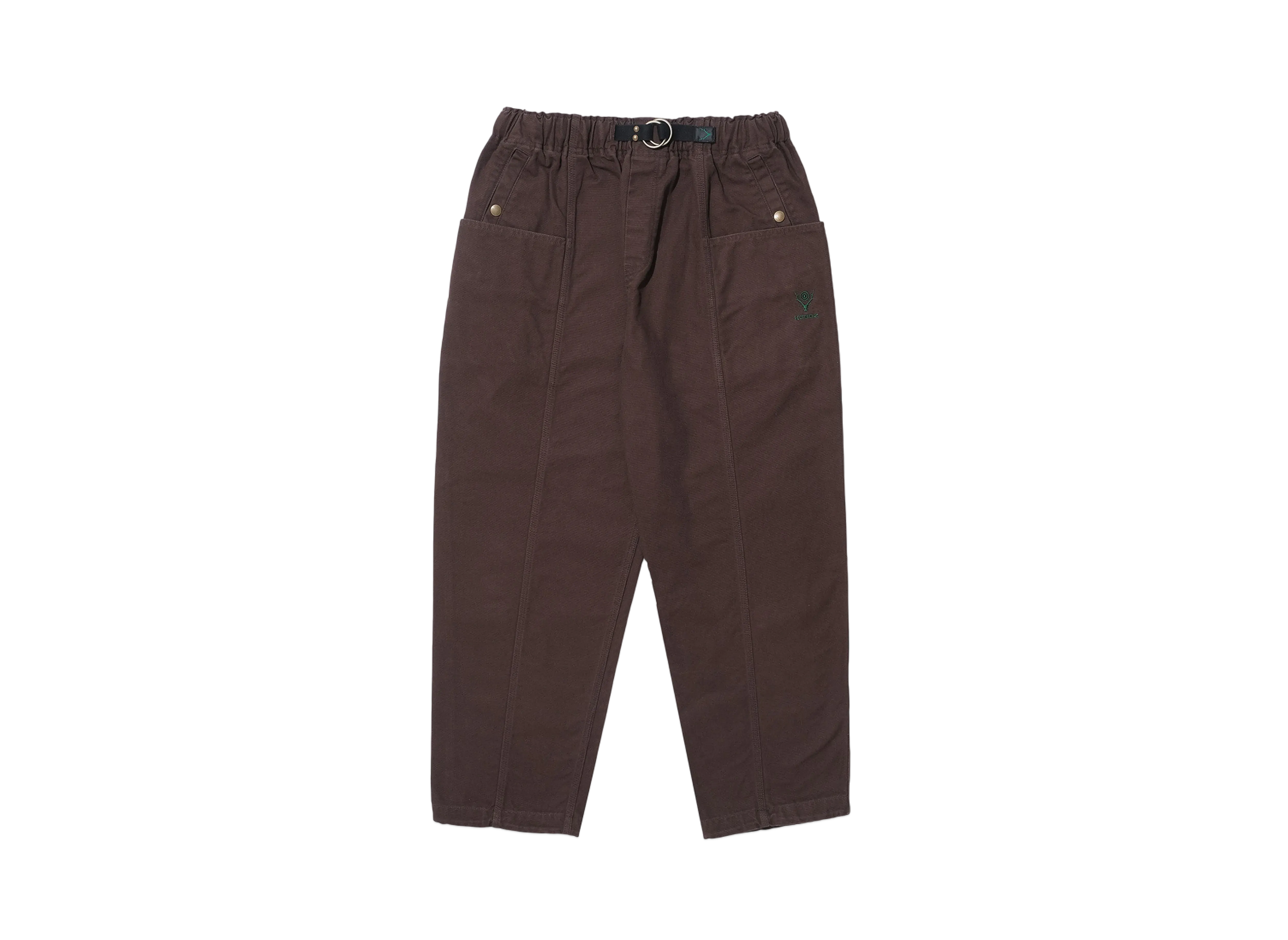 KEBOZ South2 West8 Belted C.S. Pants "Brown"