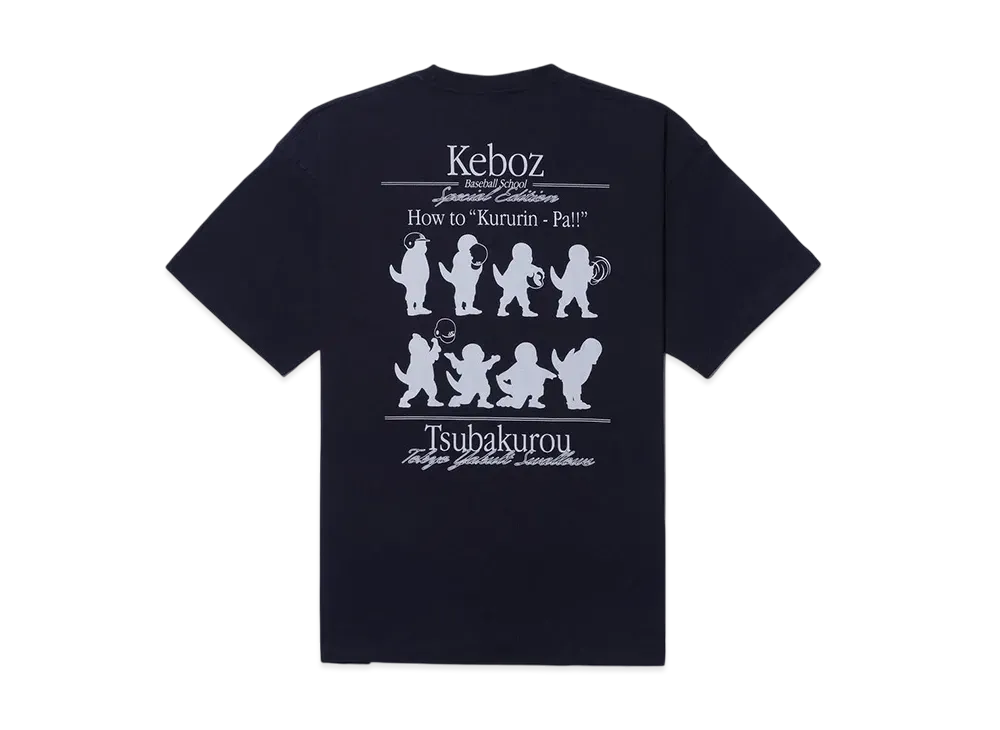KEBOZ 2896 02 S/S Tee "Navy"