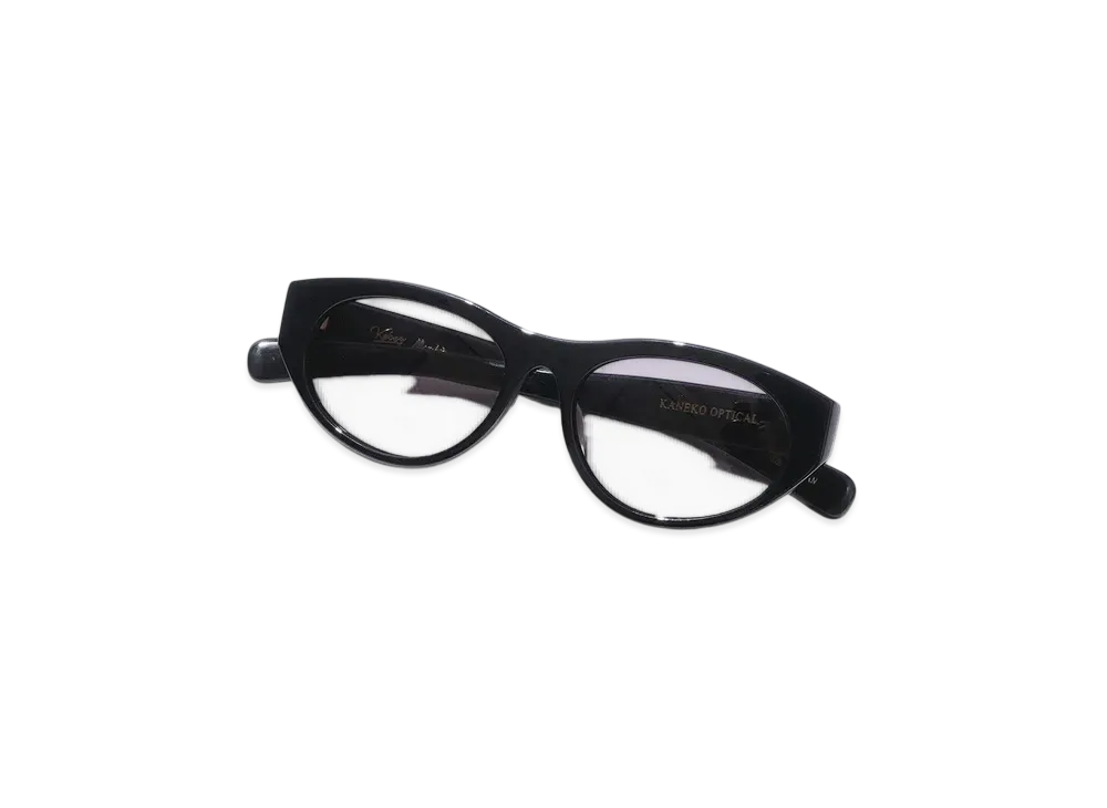 KEBOZ Kaneko megane Mookie Sunglass "Black"