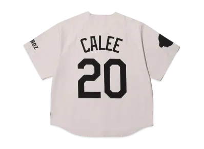 KEBOZ Calee Baseball Shirt "Ivory"
