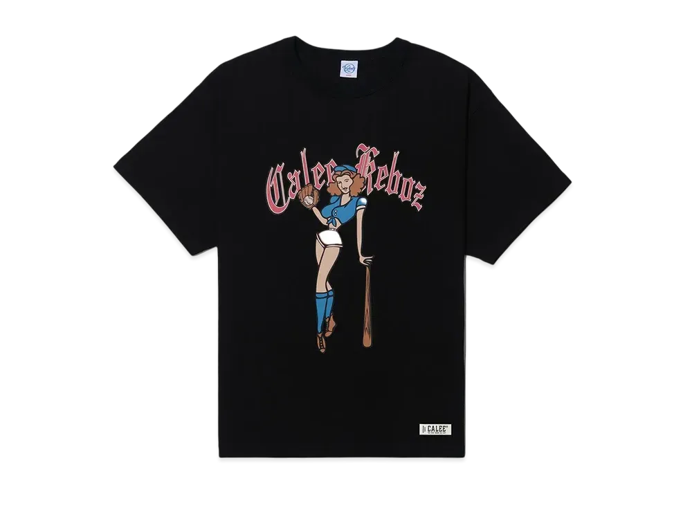 KEBOZ Calee Pinup Girl S/S Tee "Black"