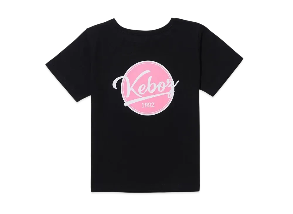 KEBOZ Bb Logo S/S Tee "Black"